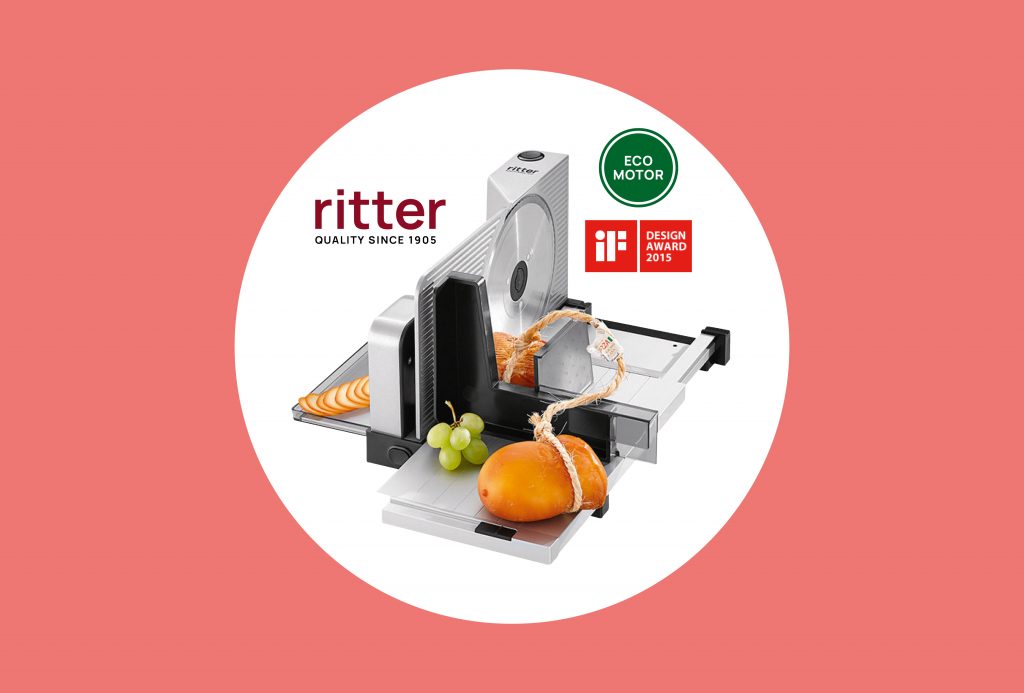 Ritter Allesschneider mit Eco Motor und iF Design Award 2015