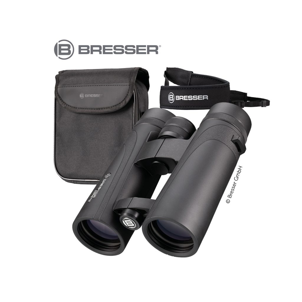 Fernglas mit Passender Hülle und Tuch von Bresser